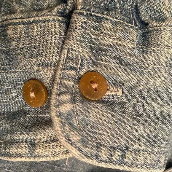 TITAN’S LADIES VINTAGE ANTIGUA  CHAMBRAY SHIRT - Picture 7 of 10